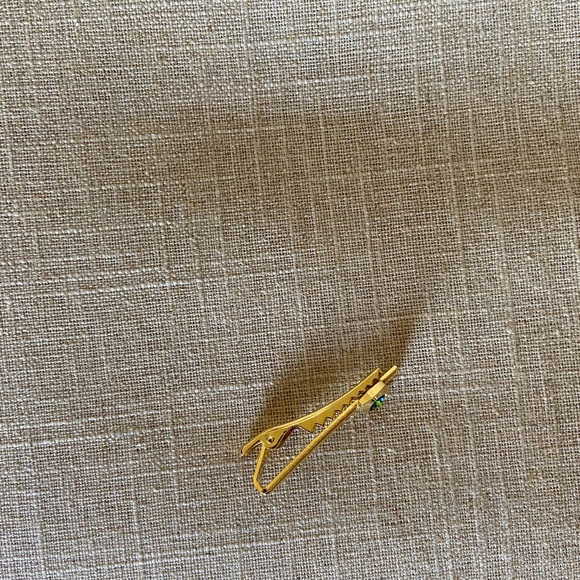 Brand new a set of Crystal Cuff Links & Tie Pin & Tie Clip with box (VTG) - Picture 7 of 9